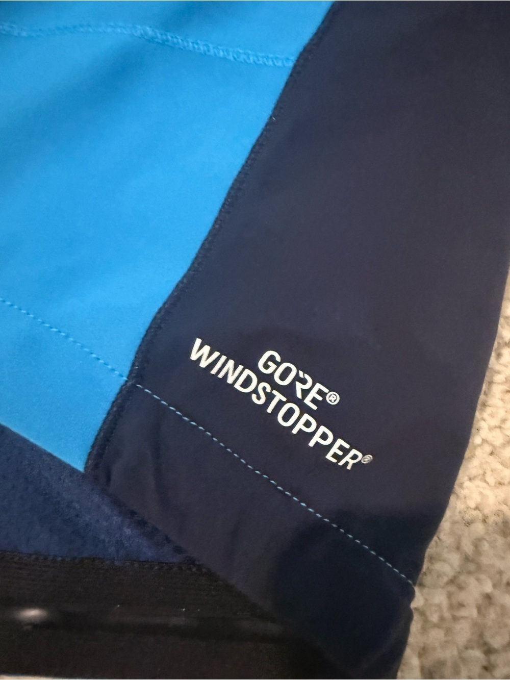 Salomon Navy Blue Jacket with Black Details - Picture 4 of 13